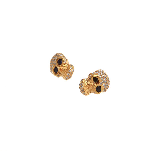 Skull earring(GOLD)